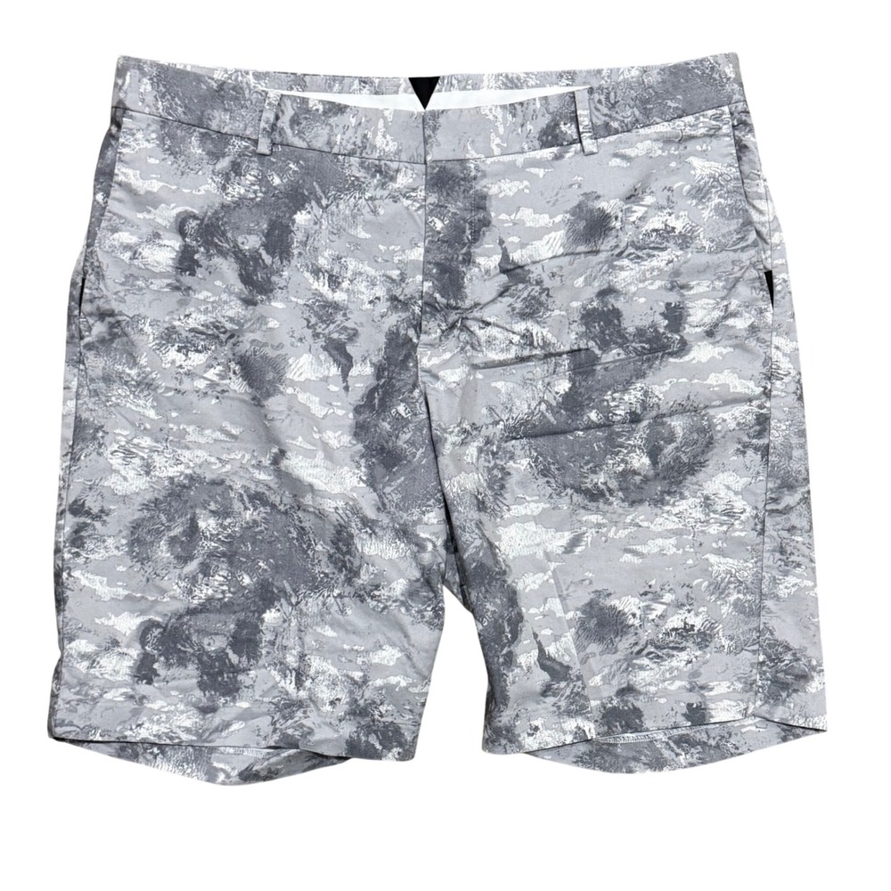 Nike Golf Mens 38 (10" Inseam) Stone Camo Print Modern Fit Dri-Fit Golf Shorts